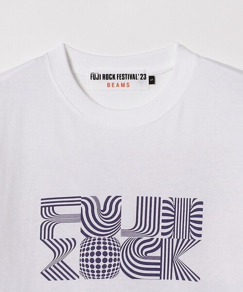 Ray BEAMS（レイビームス）の「＜WOMEN＞FUJI ROCK FESTIVAL'23 × BEAMS / ERIC ELMS Fantastic Sights & Sounds Tシャツ（Tシャツ/カットソー・レディース・ホワイト・S）」の13枚目の写真