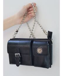 EVRIS | ダブルポケットショルダーBAG(ショルダーバッグ)