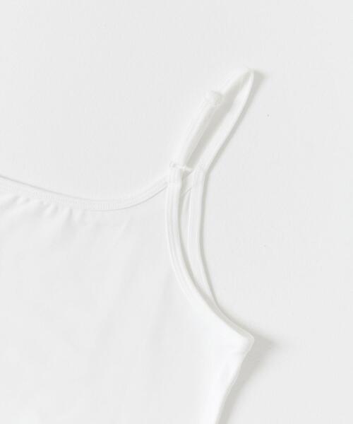 URBAN RESEARCH（アーバンリサーチ）の「『UR TECH』キャミソール（キャミソール・レディース・ホワイト/ブラック/チャコールグレー・SMALL/MEDIUM）」の6枚目の写真