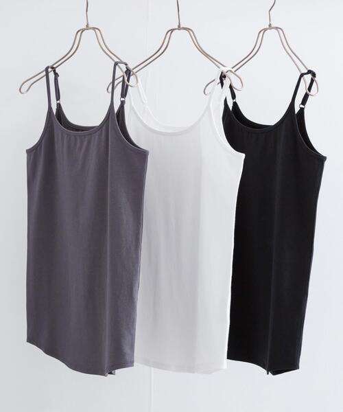 URBAN RESEARCH（アーバンリサーチ）の「『UR TECH』キャミソール（キャミソール・レディース・ホワイト/ブラック/チャコールグレー・SMALL/MEDIUM）」の11枚目の写真