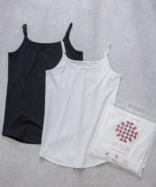 URBAN RESEARCH（アーバンリサーチ）の「『UR TECH』キャミソール（キャミソール・レディース・ホワイト/ブラック/チャコールグレー・SMALL/MEDIUM）」の12枚目の写真