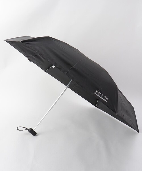 one'sterrace(ワンズテラス)の「【晴雨兼用/UV】Wpc. IZA compact 折傘(折りたたみ傘・レディース・ブラック/ホワイト系・99)」の3枚目の写真