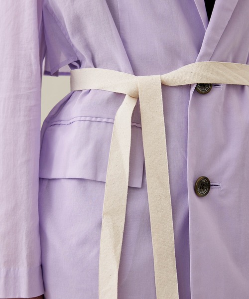 rito structure/リトストラクチャー】See-through Cotton Jacket