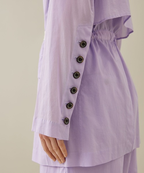 rito structure/リトストラクチャー】See-through Cotton Jacket