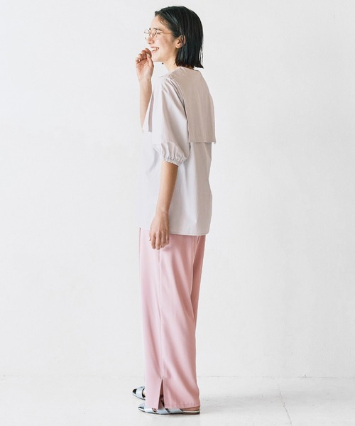 avecmoi（アヴェクモワ）の「【佐藤かなさんプロデュース】 アヴェクモワ　リラックスパンツ〈ピンク〉（その他パンツ・レディース・ピンク・MEDIUM/LARGE/X-LARGE/SMALL）」の5枚目の写真