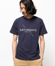 Saturdays NYC | SATURDAYS SURF NYC×BEAMS / 別注 ロゴ Tシャツ(Tシャツ/カットソー)