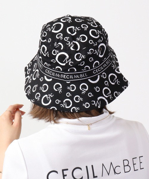 CECIL McBEE(セシルマクビー)の「CECIL McBEE green バケットハット(ハット・レディース・ホワイト/ブラック系/ブラック/ホワイト系・FREE)」の16枚目の写真