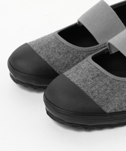 MoonStar（ムーンスター）の「〈UNISEX〉MOONSTAR × BEAMS JAPAN / 別注 フラノ うわばき Ver.2.0（その他シューズ・レディース・チャコールグレー/ブラック/オリーブ・23/24/25）」の14枚目の写真