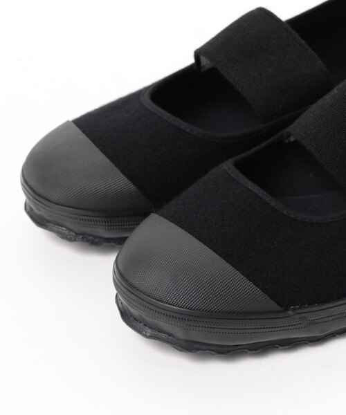 MoonStar（ムーンスター）の「〈UNISEX〉MOONSTAR × BEAMS JAPAN / 別注 フラノ うわばき Ver.2.0（その他シューズ・レディース・チャコールグレー/ブラック/オリーブ・23/24/25）」の4枚目の写真