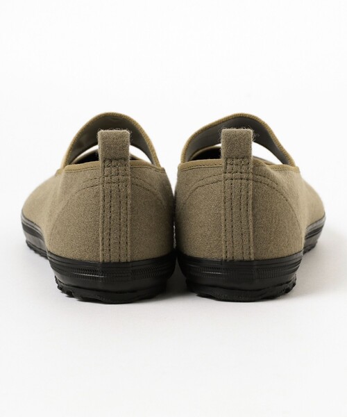 MoonStar（ムーンスター）の「〈UNISEX〉MOONSTAR × BEAMS JAPAN / 別注 フラノ うわばき Ver.2.0（その他シューズ・レディース・チャコールグレー/ブラック/オリーブ・23/24/25）」の16枚目の写真