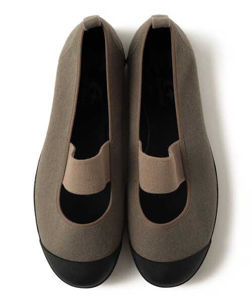 MoonStar（ムーンスター）の「〈UNISEX〉MOONSTAR × BEAMS JAPAN / 別注 フラノ うわばき Ver.2.0（その他シューズ・レディース・チャコールグレー/ブラック/オリーブ・23/24/25）」の19枚目の写真