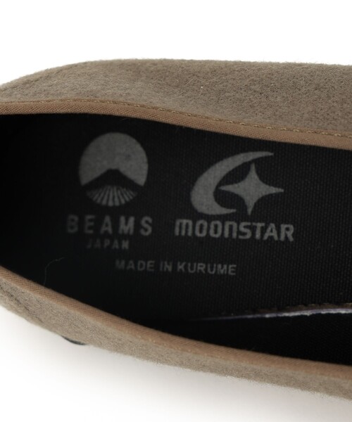 MoonStar（ムーンスター）の「〈UNISEX〉MOONSTAR × BEAMS JAPAN / 別注 フラノ うわばき Ver.2.0（その他シューズ・レディース・チャコールグレー/ブラック/オリーブ・23/24/25）」の8枚目の写真