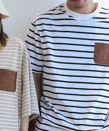 S'more（スモア）の「BORDER POCKET S/S T SHIRTS (SS)（Tシャツ/カットソー）」