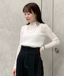 CAST: | 【着回し抜群】シアーニットタートル(ニット/セーター)