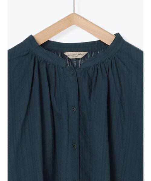 Samansa Mos2(サマンサ モスモス)の「ドビー刺繍ブラウス(シャツ/ブラウス・レディース・ブラック/オリーブ/ブルー/キナリ・F)」の12枚目の写真