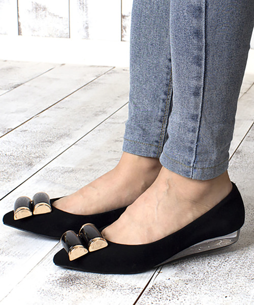 Jeffrey Campbell（ジェフリーキャンベル）の「クリアヒールパンプス（パンプス・レディース・ブラック/ブラウン・36/37/38/35）」の2枚目の写真