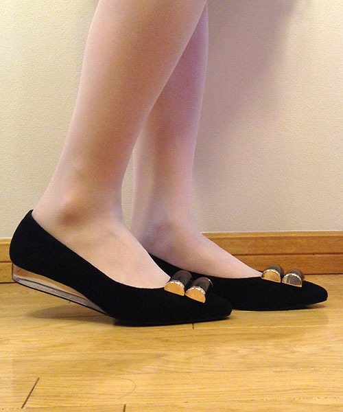 Jeffrey Campbell（ジェフリーキャンベル）の「クリアヒールパンプス（パンプス・レディース・ブラック/ブラウン・36/37/38/35）」の12枚目の写真