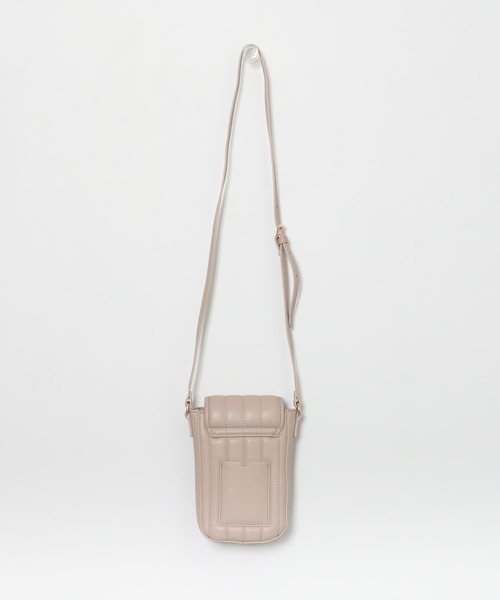 URBAN RESEARCH ROSSO WOMEN(アーバンリサーチ ロッソ)の「キルティングコンパクトポシェット(ショルダーバッグ・レディース・ブラック/グレー系その他・-)」の7枚目の写真
