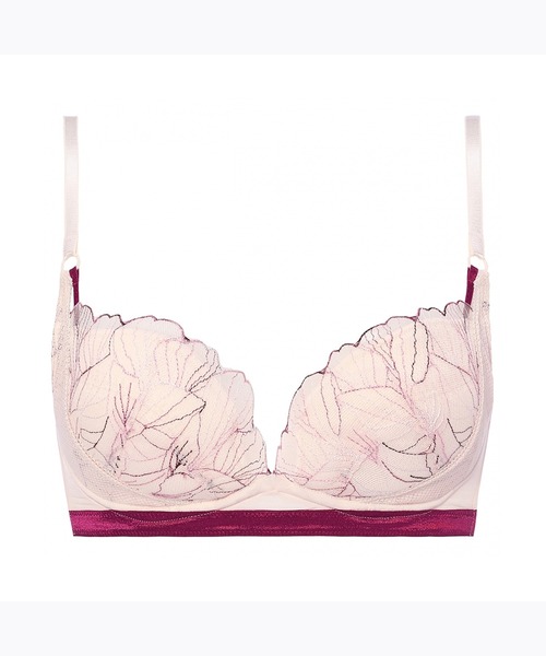 AMOSTYLE BY Triumph(アモスタイルバイトリンプ)の「チャーミングラマー ノンワイヤー ブラジャー イン ザ フォレスト【B,C,Dカップ】 AMST1442 HU2 JX(ブラジャー・レディース・オレンジ/ピンク/グリーン・B75/D65/D70/B70/B65/C75/C70/D75/C65)」の3枚目の写真