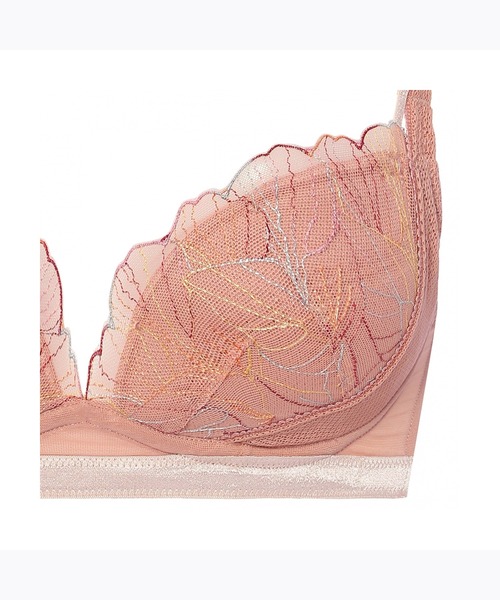 AMOSTYLE BY Triumph(アモスタイルバイトリンプ)の「チャーミングラマー ノンワイヤー ブラジャー イン ザ フォレスト【B,C,Dカップ】 AMST1442 HU2 JX(ブラジャー・レディース・オレンジ/ピンク/グリーン・B75/D65/D70/B70/B65/C75/C70/D75/C65)」の6枚目の写真