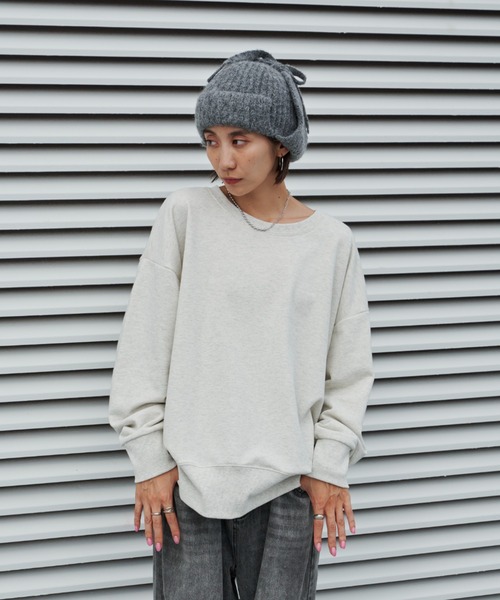 Auntie Rosa Holiday（アンティローザホリデー）の「フライトニットキャップ（ニットキャップ/ビーニー・レディース・ブラック/グレー・FREE）」の18枚目の写真