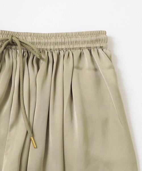 ITEMS URBANRESEARCH（アイテムズ アーバンリサーチ）の「サテンイージーガウチョパンツ（その他パンツ・レディース・ブラック系その他/ベージュ/ブラウン・FREE）」の13枚目の写真