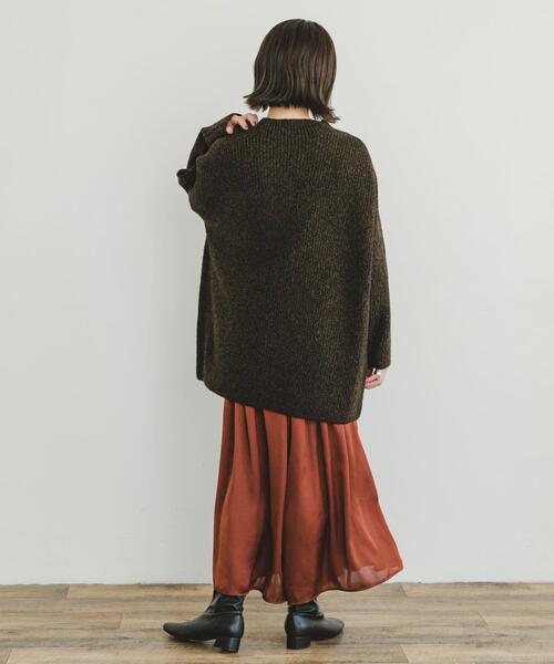 ITEMS URBANRESEARCH（アイテムズ アーバンリサーチ）の「サテンイージーガウチョパンツ（その他パンツ・レディース・ブラック系その他/ベージュ/ブラウン・FREE）」の17枚目の写真