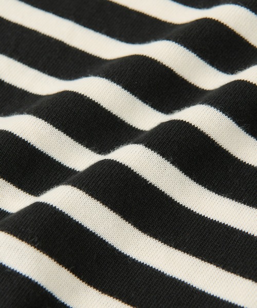 un dix cors（アンディコール）の「ボーダーカットソー（Tシャツ/カットソー・レディース・オフホワイト/ブラック・FREE）」の13枚目の写真