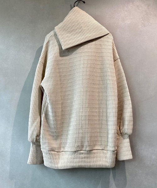 ROBES&CONFECTIONS（ローブスコンフェクションズ）の「Robes & Confections/ローブス&コンフェクションズ/ストライプコードジャージーカットソー（Tシャツ/カットソー・レディース・アイボリー/ブラック・1/3）」の11枚目の写真