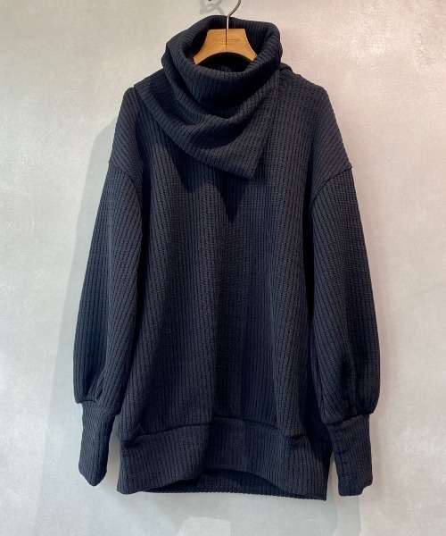 ROBES&CONFECTIONS（ローブスコンフェクションズ）の「Robes & Confections/ローブス&コンフェクションズ/ストライプコードジャージーカットソー（Tシャツ/カットソー・レディース・アイボリー/ブラック・1/3）」の9枚目の写真