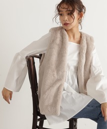 N.（N. Natural Beauty Basic） | ◆フェイクファージレ(ベスト)