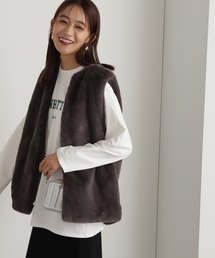 N.(N. Natural Beauty Basic) | ◆フェイクファージレ(ベスト)