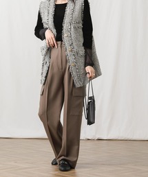 Gready Brilliant | ツイルカーゴセミワイドパンツ(カーゴパンツ)