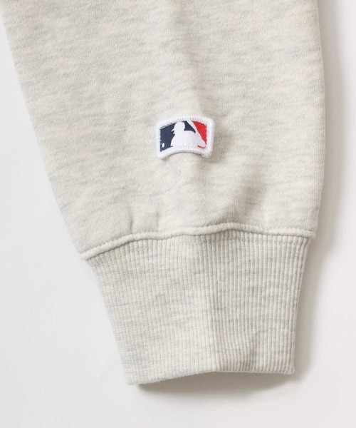 MLB（メジャーリーグベースボール）の「MLB/メジャーリーグベースボール オーバーサイズ チームロゴ刺繍 裏起毛スウェット プルオーバーパーカー トレーナー（パーカー・メンズ・ネイビー/ライトグレー/ブラック/ダークグリーン・LL/M/L）」の20枚目の写真