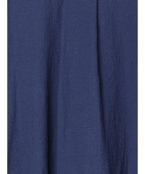 Samansa Mos2(サマンサ モスモス)の「ツイードライクショートシャツ(シャツ/ブラウス・レディース・ブルー/チャコールグレー/ベージュ・F)」の11枚目の写真