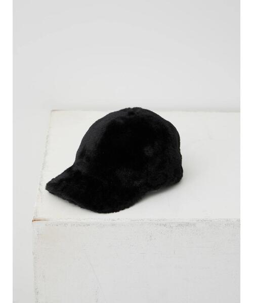 earth music&ecology（アースミュージックアンドエコロジー）の「ファーキャップ（ハット・レディース・ホワイト/ベージュ/ブラック・FREE）」の12枚目の写真