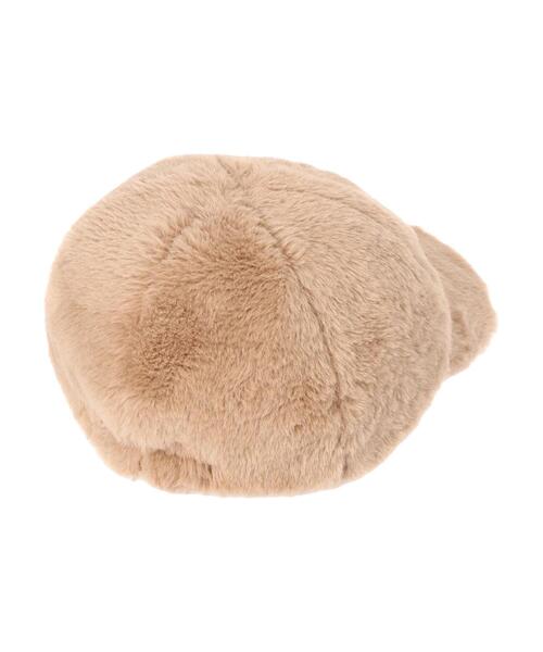 earth music&ecology（アースミュージックアンドエコロジー）の「ファーキャップ（ハット・レディース・ホワイト/ベージュ/ブラック・FREE）」の15枚目の写真