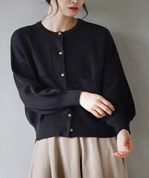 apartment department（アパートメントデパートメント）の「アシメポケット ショートカーディガン（カーディガン/ボレロ）」