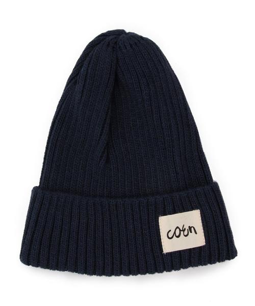coen（コーエン）の「COOLMAXビーニー（ニットキャップ/ビーニー・メンズ・ホワイト/オレンジ/ライトブルー/ネイビー/マスタード・フリー）」の3枚目の写真