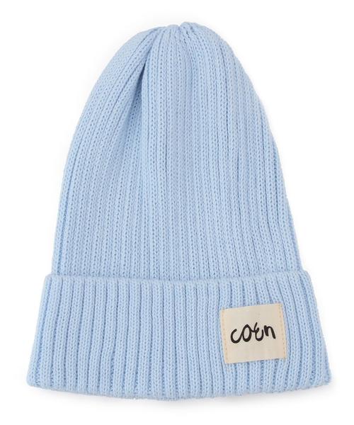 coen（コーエン）の「COOLMAXビーニー（ニットキャップ/ビーニー・メンズ・ホワイト/オレンジ/ライトブルー/ネイビー/マスタード・フリー）」の2枚目の写真