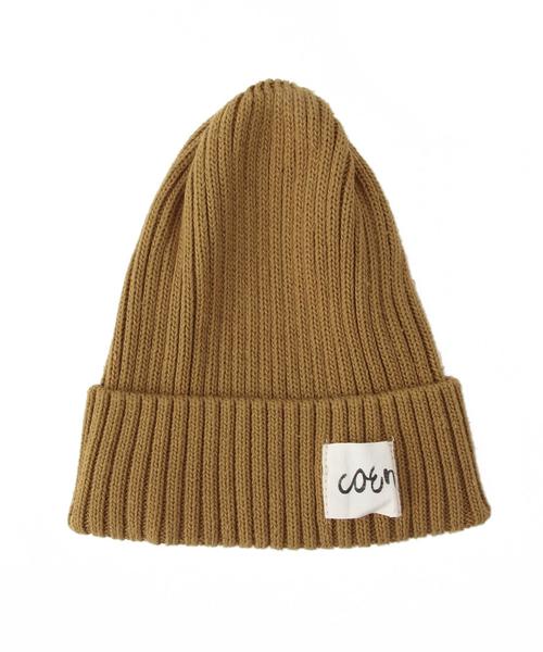 coen（コーエン）の「COOLMAXビーニー（ニットキャップ/ビーニー・メンズ・ホワイト/オレンジ/ライトブルー/ネイビー/マスタード・フリー）」の4枚目の写真