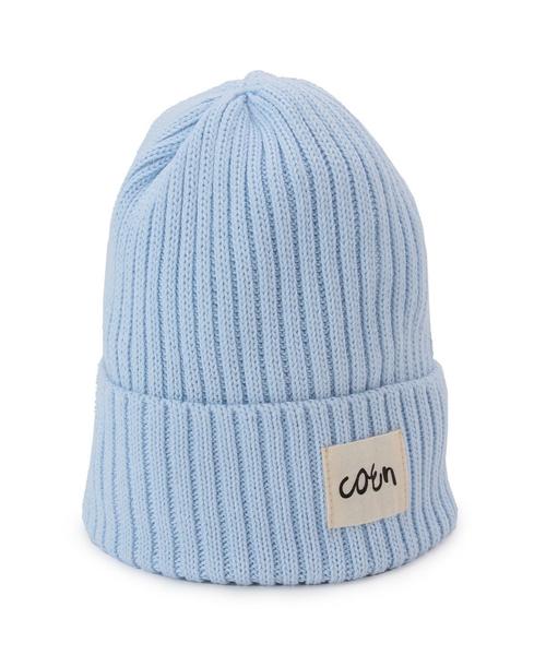 coen（コーエン）の「COOLMAXビーニー（ニットキャップ/ビーニー・メンズ・ホワイト/オレンジ/ライトブルー/ネイビー/マスタード・フリー）」の7枚目の写真