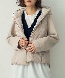 YECCA VECCA（イェッカヴェッカ）の「中綿×カットボンディングZIPフーディー（その他アウター）」