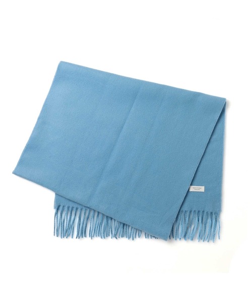 Right-on（ライトオン）の「洗える無地ストール（マフラー・レディース・ベージュ/ブルー/グレー・ONE SIZE）」の7枚目の写真