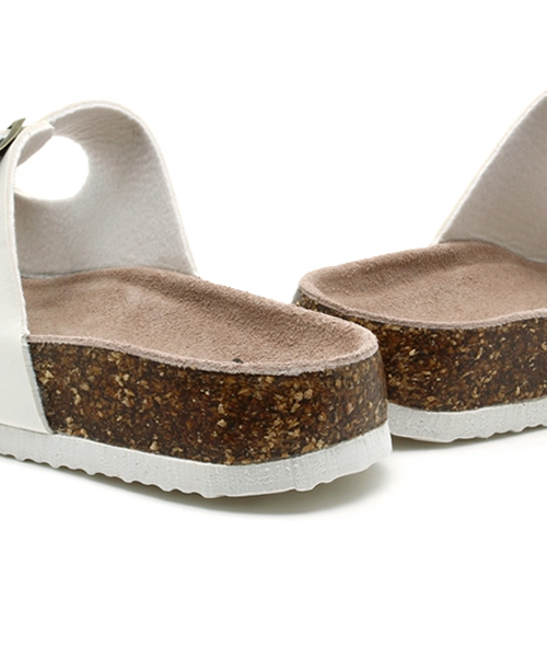 salut!（サリュ!）の「2本ﾍﾞﾙﾄｻﾝﾀﾞﾙWH（サンダル・レディース・ホワイト・SMALL/LARGE/MEDIUM）」の8枚目の写真