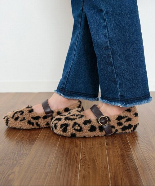 BREEZE（ブリーズ）の「ボアフラットシューズ（パンプス・キッズ・ベージュ/ブラウン・17/18/19/15 /14/16）」の11枚目の写真