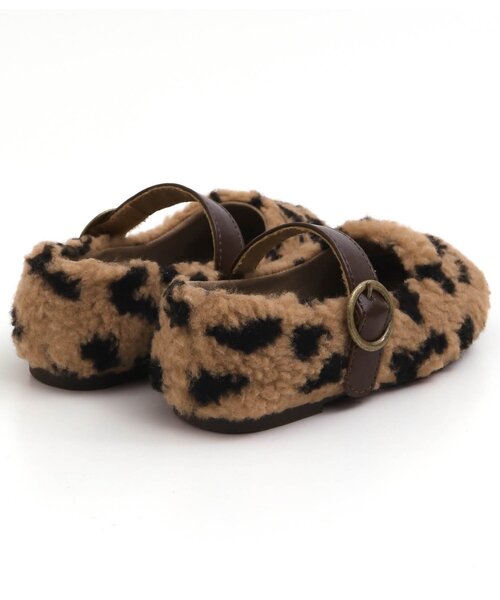 BREEZE（ブリーズ）の「ボアフラットシューズ（パンプス・キッズ・ベージュ/ブラウン・17/18/19/15 /14/16）」の8枚目の写真