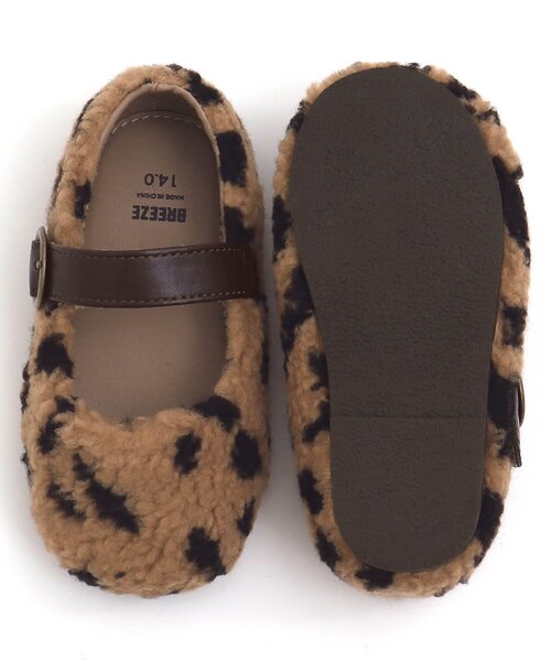 BREEZE（ブリーズ）の「ボアフラットシューズ（パンプス・キッズ・ベージュ/ブラウン・17/18/19/15 /14/16）」の3枚目の写真