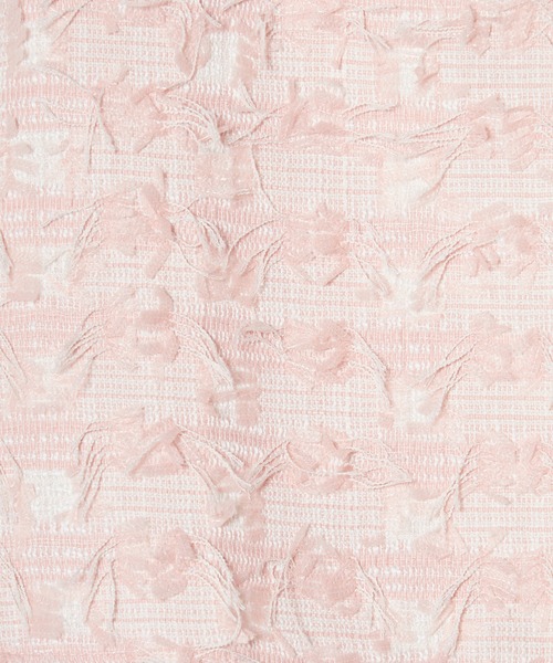 ROOPTOKYO（ループトウキョウ）の「フリンジツイードミニスカート（スカート・レディース・ブラック/ピンク/ホワイト・M/S/L）」の6枚目の写真