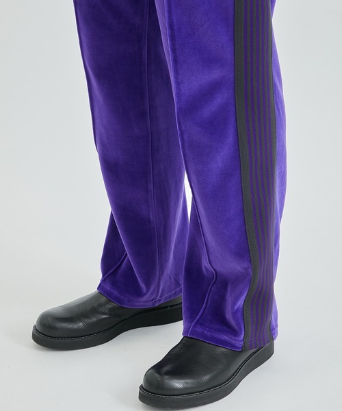 Needles(ニードルス)の「【Needles/ニードルズ】Narrow Track Pant - C/Pe Velour(その他パンツ・メンズ・レッド/パープル・M/L/S)」の11枚目の写真